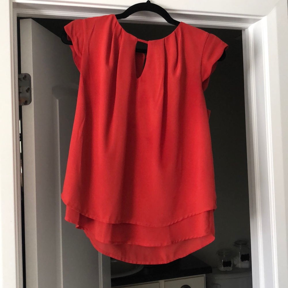 Burnt Orange Blouse